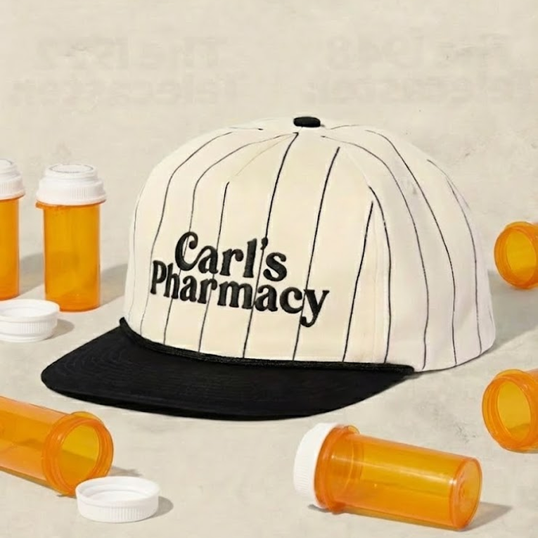 Carl's Hat - Pinstripe