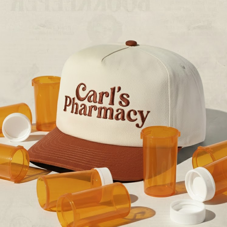 Carl's Hat - Red Detail